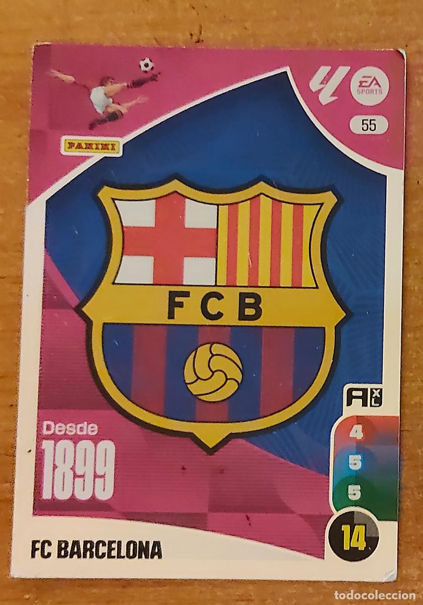 Cromos de f&uacute;tbol: aDRENALYN XL 2024 2025 24 25 PANINI ESCUDO 55 BARCELONA BAR&Ccedil;A COLECCI&Oacute;N LIGA ALBUM