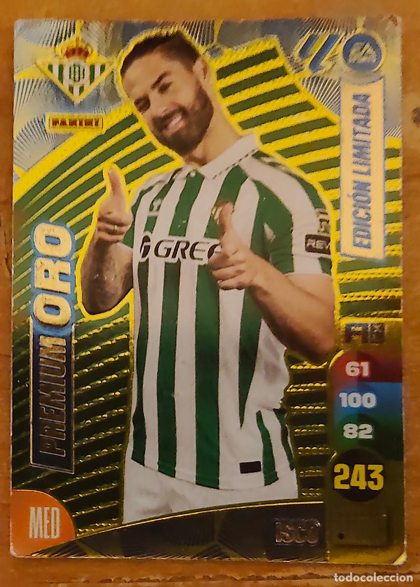 Cromos de f&uacute;tbol: Panini Adrenalyn 2024 2025 24 25 Isco Real Betis edici&oacute;n limitada premium oro