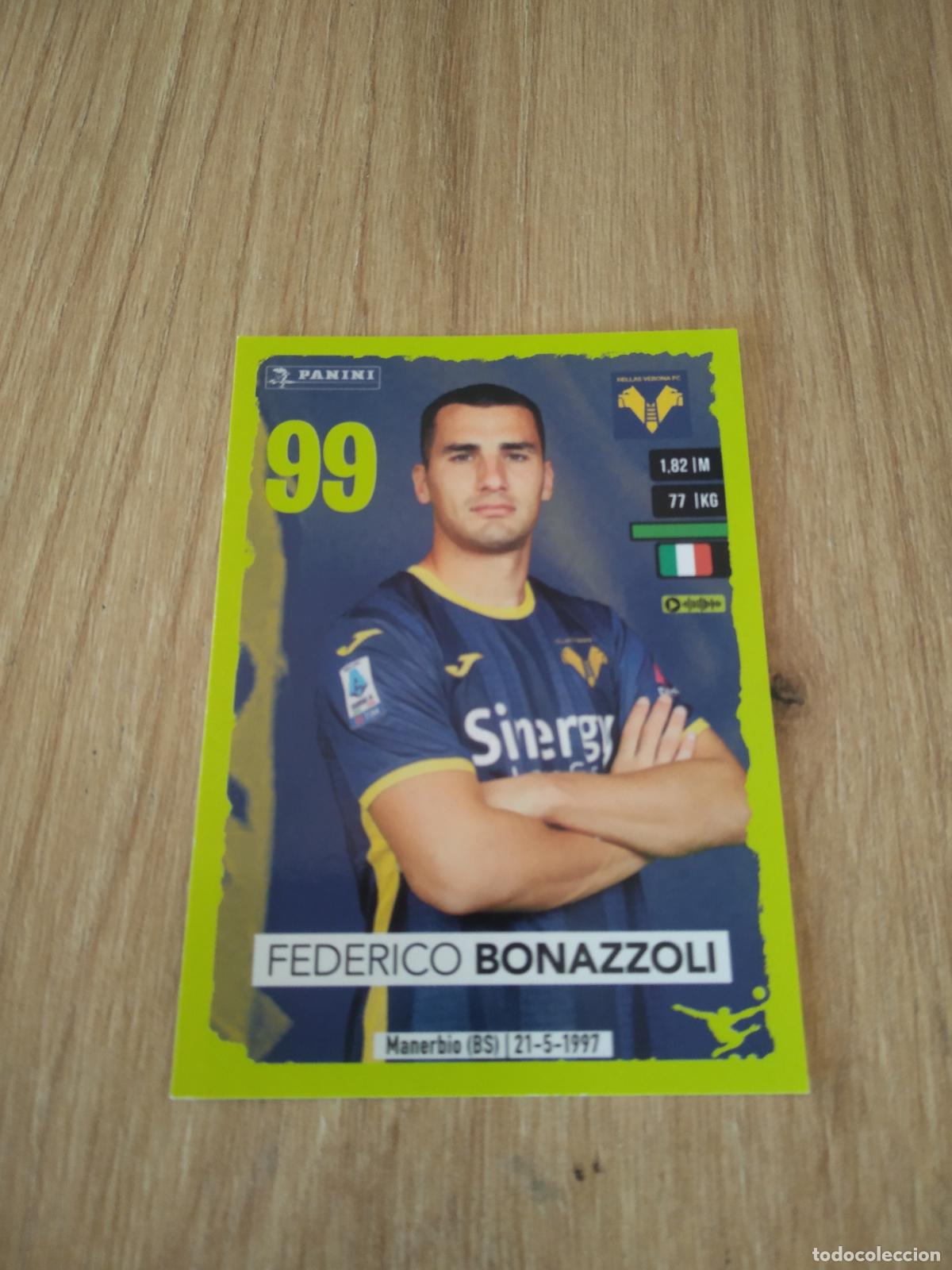Cromos de f&uacute;tbol: 198 FEDERICO BONAZZOLI HELLAS VERONA CROMO FUTBOL PANINI LIGA ITALIA 23-24 CALCIATORI 2023-2024