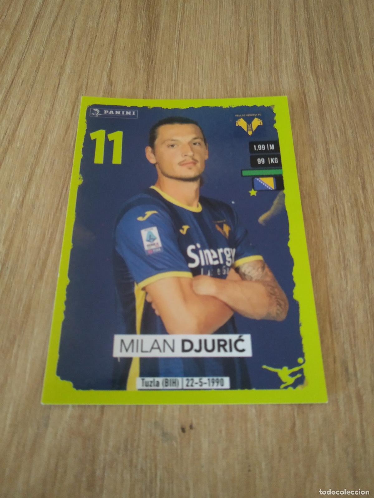 Cromos de f&uacute;tbol: 199 MILAN DJURIC HELLAS VERONA CROMO FUTBOL PANINI LIGA ITALIA 23-24 CALCIATORI 2023-2024