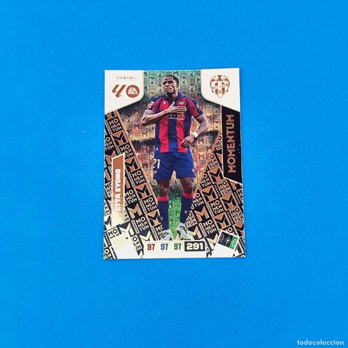 Cromos de f&uacute;tbol: Adrenalyn 2025 2026 / 25 26 Momentum Etta Eyong Levante