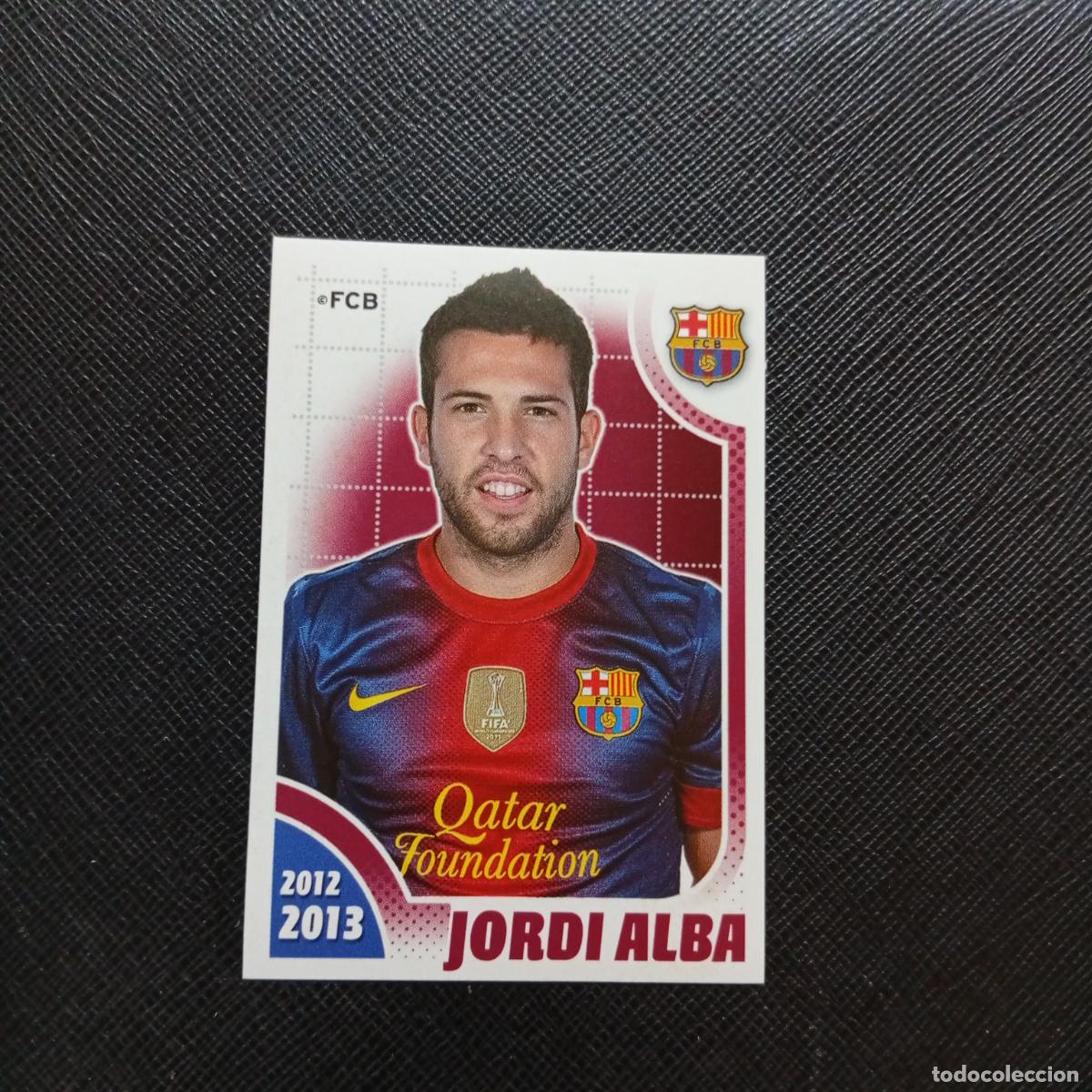 Cromos de f&uacute;tbol: 86 JORDI ALBA BARCELONA PANINI COLECCION OFICIAL 2013 2013 12 13 - SIN PEGAR - A152 PG127