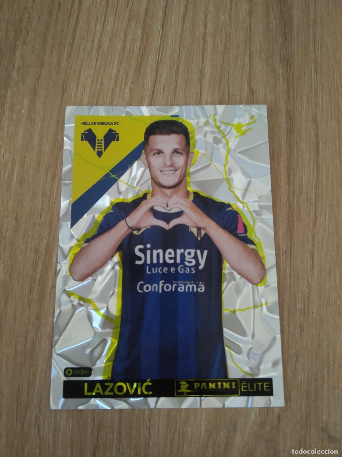Cromos de f&uacute;tbol: 205 LAZOVIC HELLAS VERONA CROMO FUTBOL PANINI LIGA ITALIA 23-24 CALCIATORI 2023-2024
