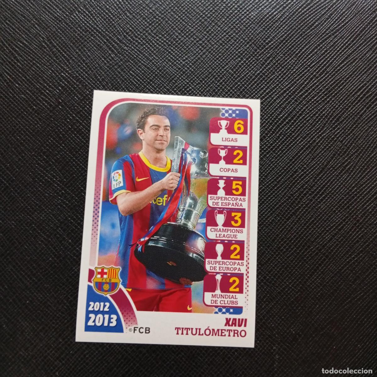 Cromos de f&uacute;tbol: 170 XAVI BARCELONA PANINI COLECCION OFICIAL 2013 2013 12 13 - SIN PEGAR - A152 PG127