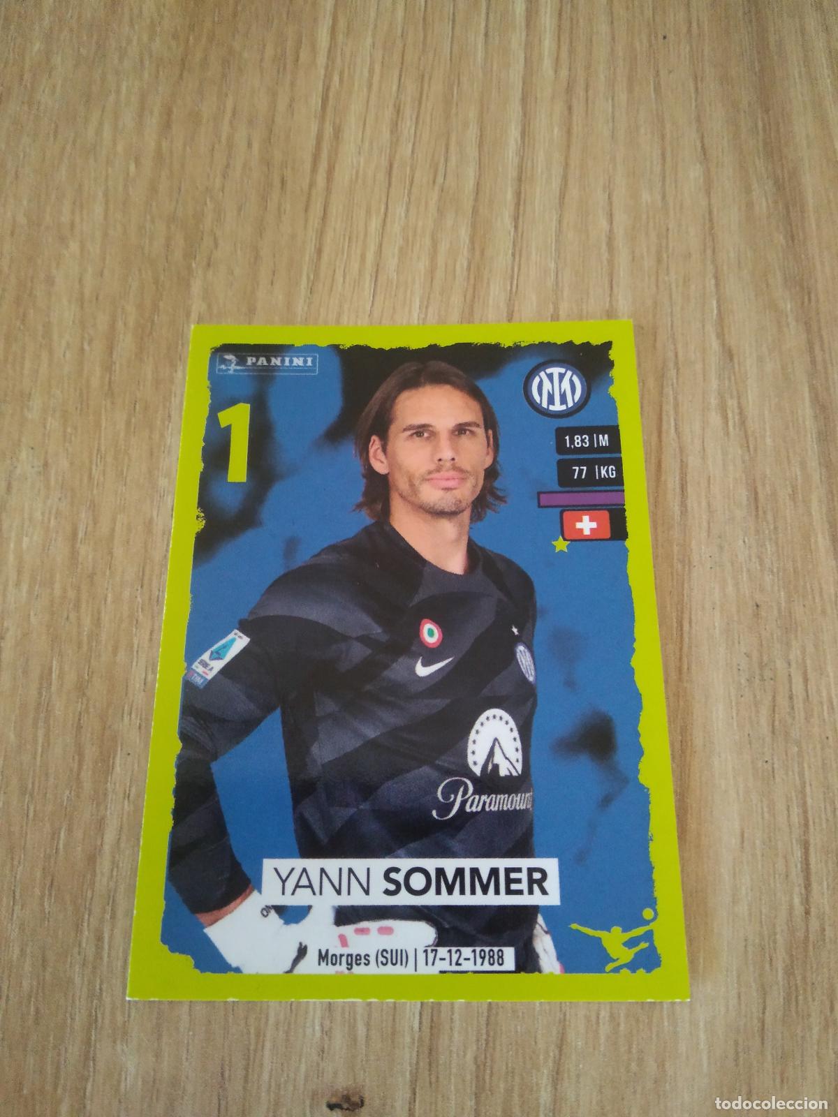Cromos de f&uacute;tbol: 207 YANN SOMMER INTER MILAN CROMO FUTBOL PANINI LIGA ITALIA 23-24 CALCIATORI 2023-2024