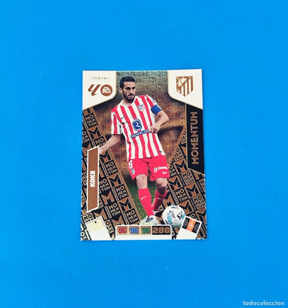 Cromos de f&uacute;tbol: Adrenalyn 2025 2026 / 25 26 Momentum Koke Atl&eacute;tico de Madrid