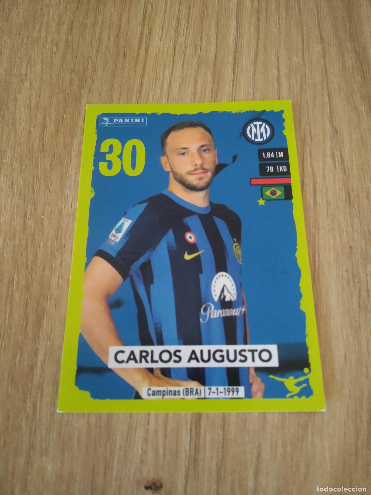 Cromos de f&uacute;tbol: 211 CARLOS AUGUSTO INTER MILAN CROMO FUTBOL PANINI LIGA ITALIA 23-24 CALCIATORI 2023-2024