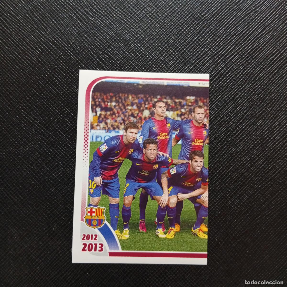 Cromos de f&uacute;tbol: 11 MESSI ALINEACION BARCELONA PANINI COLECCION OFICIAL 2013 2013 12 13 - SIN PEGAR - A152 PG127