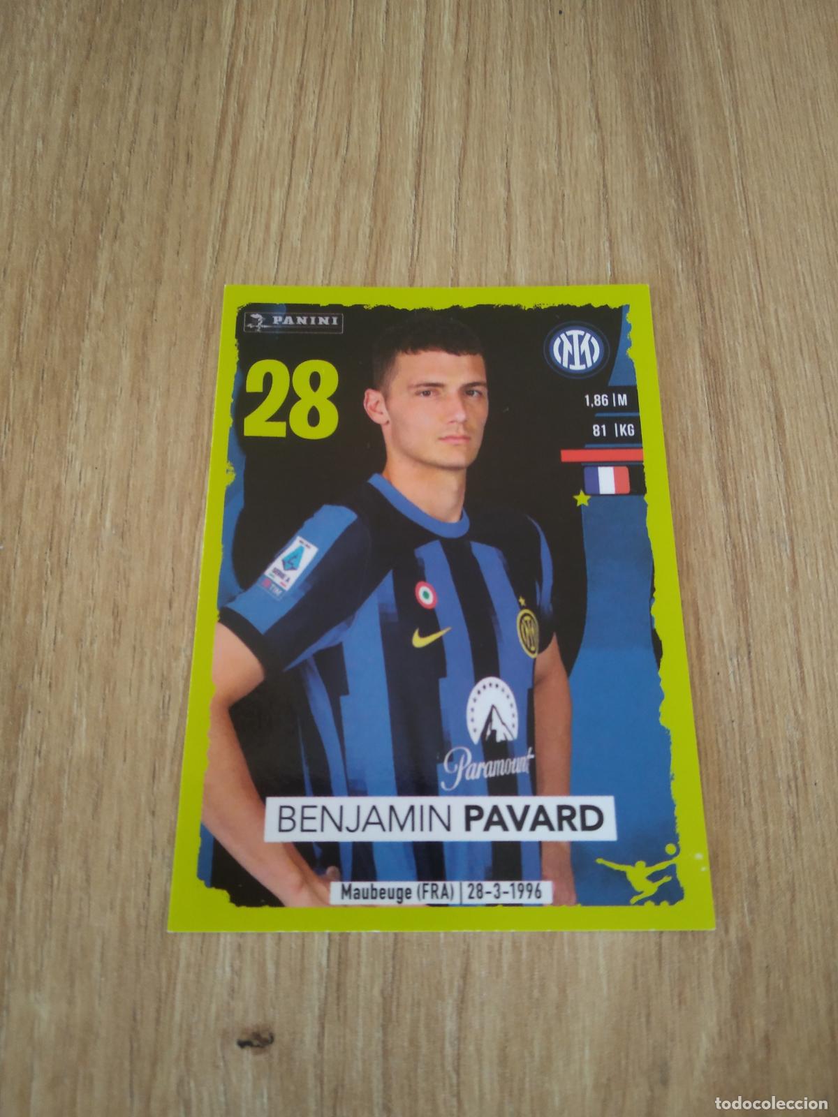 Cromos de f&uacute;tbol: 216 PAVARD INTER MILAN CROMO FUTBOL PANINI LIGA ITALIA 23-24 CALCIATORI 2023-2024
