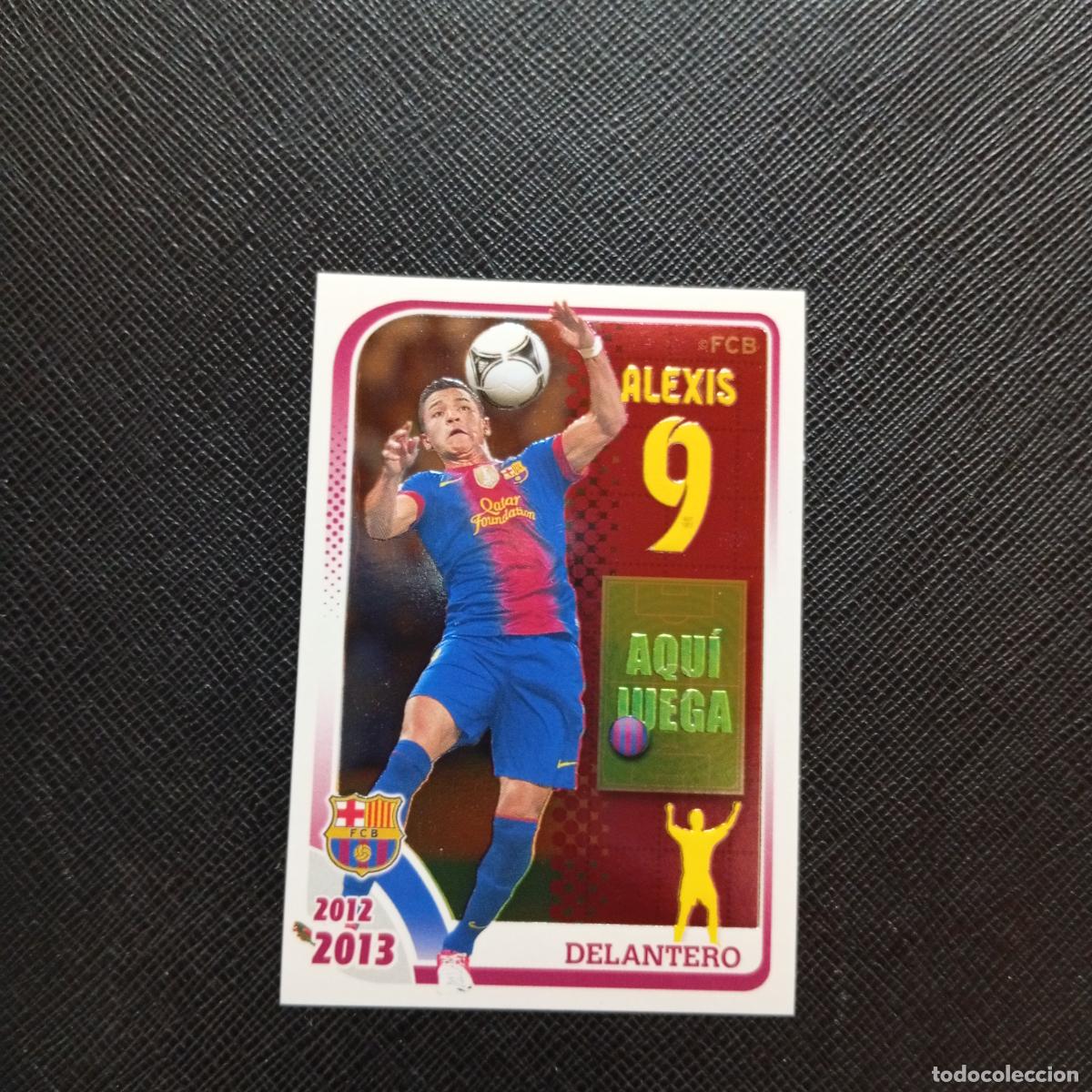 Cromos de f&uacute;tbol: 138 ALEXIS SANCHEZ BARCELONA PANINI COLECCION OFICIAL 2013 2013 12 13 - SIN PEGAR - A152 PG127