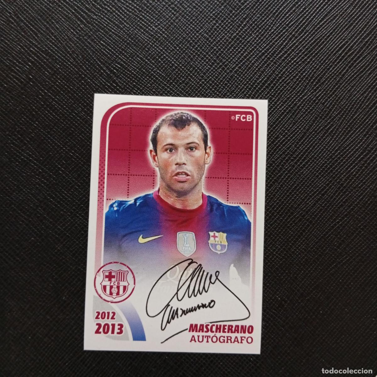 Cromos de f&uacute;tbol: 68 MASCHERANO BARCELONA PANINI COLECCION OFICIAL 2013 2013 12 13 - SIN PEGAR - A152 PG136