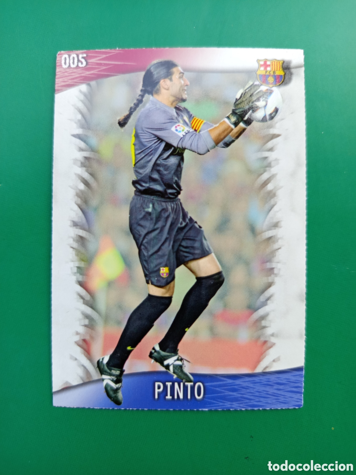 Cromos de f&uacute;tbol: ❇️ CROMO CARD ⚽ PINTO BARCELONA 5 FICHAS LIGA QUIZ GAME 2014 13 14 2013 2014 MUNDICROMO ❇️