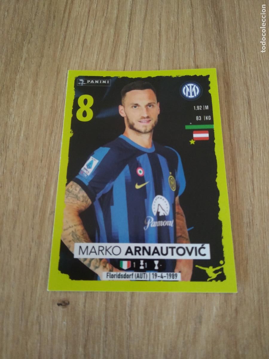 Cromos de f&uacute;tbol: 224 MARKO ARNAUTOVIC INTER MILAN CROMO FUTBOL PANINI LIGA ITALIA 23-24 CALCIATORI 2023-2024