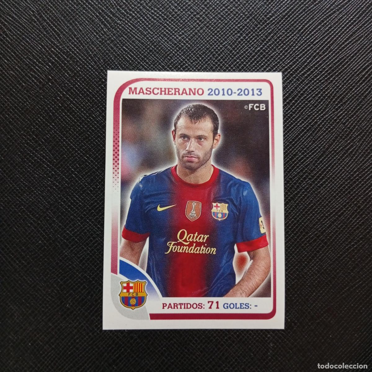 Cromos de f&uacute;tbol: 70 MASCHERANO BARCELONA PANINI COLECCION OFICIAL 2013 2013 12 13 - SIN PEGAR - A152 PG154