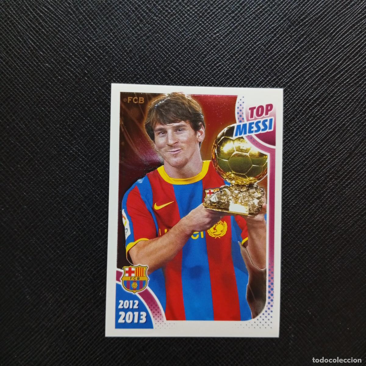 Cromos de f&uacute;tbol: 165 MESSI BARCELONA PANINI COLECCION OFICIAL 2013 2013 12 13 - SIN PEGAR - A152 PG154