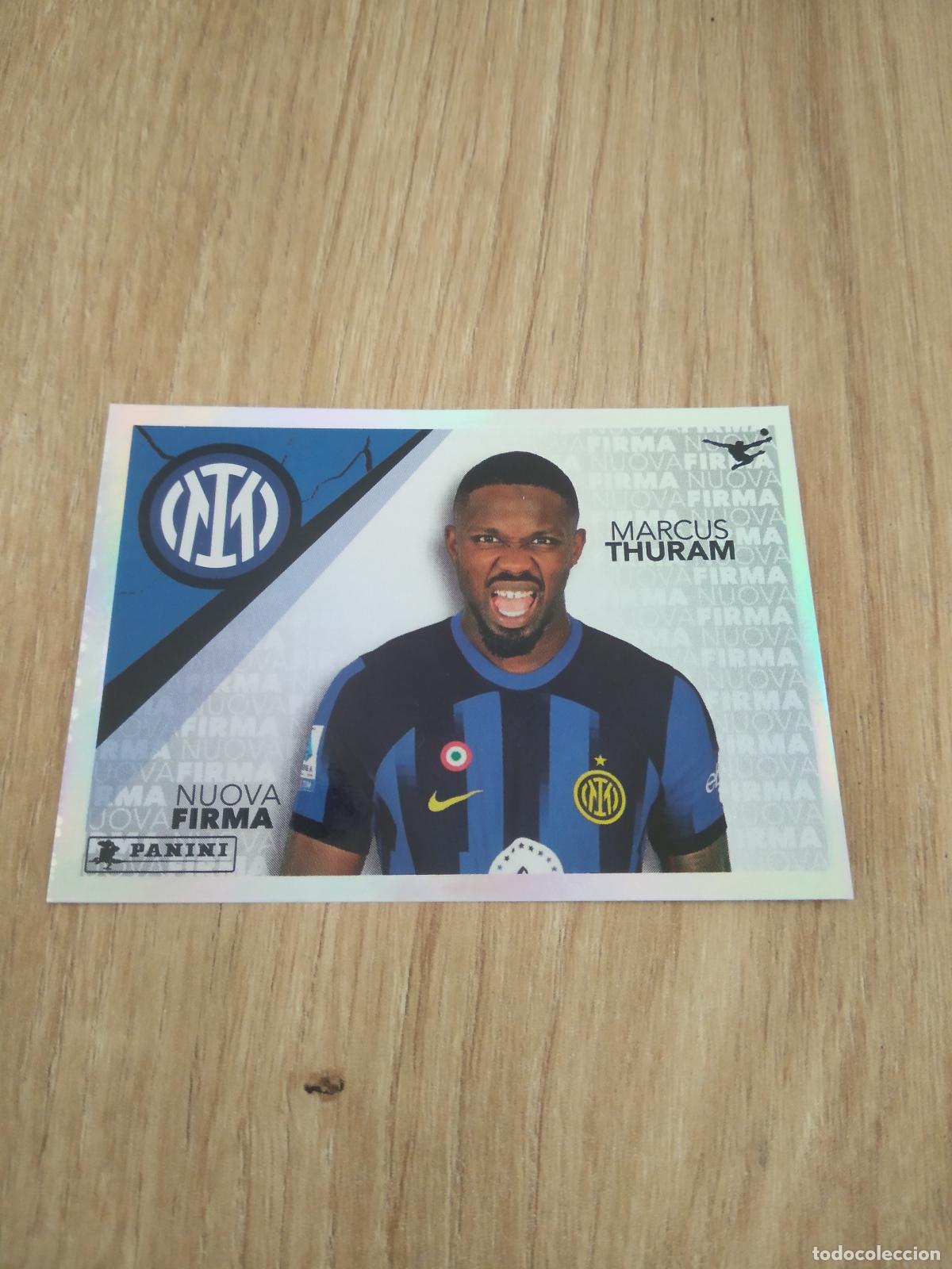 Cromos de f&uacute;tbol: 229 MARCUS THURAM INTER MILAN CROMO FUTBOL PANINI LIGA ITALIA 23-24 CALCIATORI 2023-2024