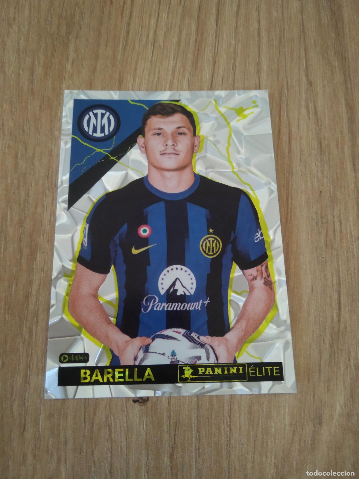 Cromos de f&uacute;tbol: 230 BARELLA INTER MILAN CROMO FUTBOL PANINI LIGA ITALIA 23-24 CALCIATORI 2023-2024