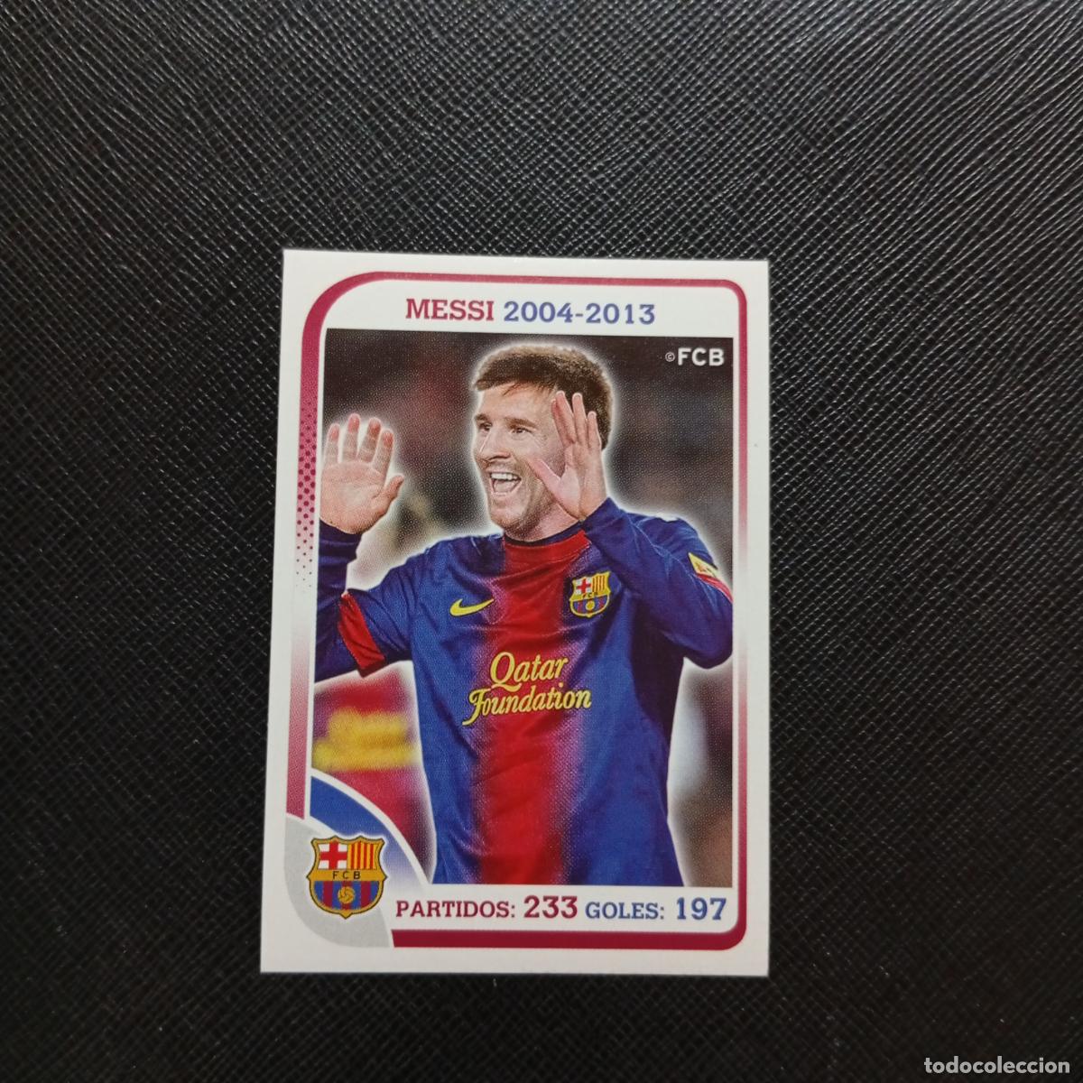 Cromos de f&uacute;tbol: 161 MESSI BARCELONA PANINI COLECCION OFICIAL 2013 2013 12 13 - SIN PEGAR - A152 PG154