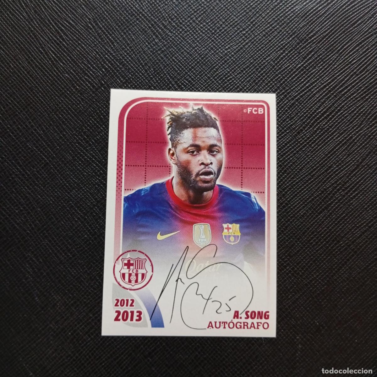 Cromos de f&uacute;tbol: 103 SONG BARCELONA PANINI COLECCION OFICIAL 2013 2013 12 13 - SIN PEGAR - A152 PG154