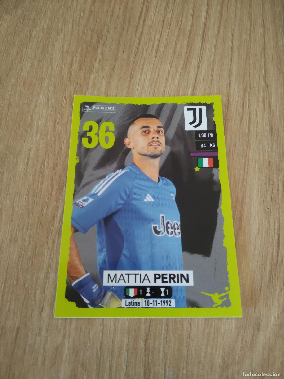 Cromos de f&uacute;tbol: 233 MATTIA PERIN JUVENTUS TURIN CROMO FUTBOL PANINI LIGA ITALIA 23-24 CALCIATORI 2023-2024