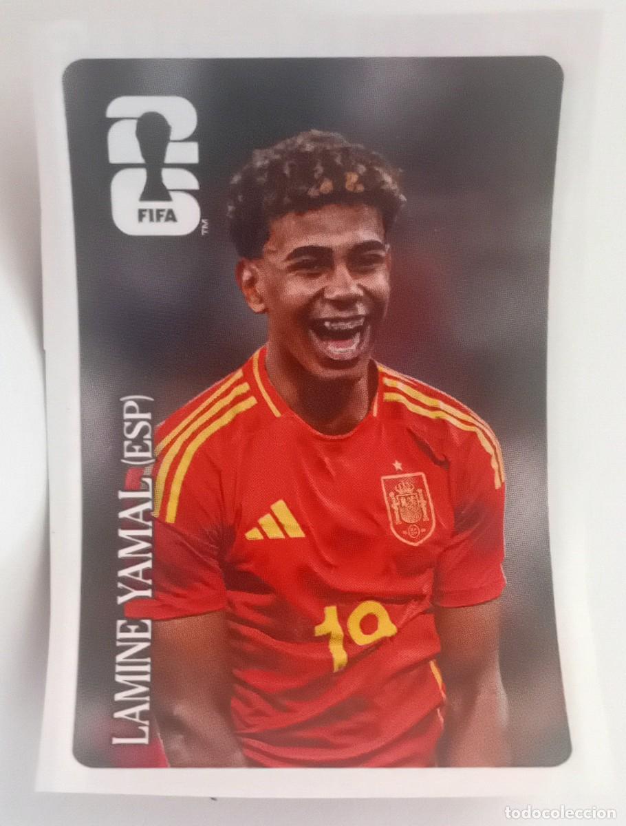 Cromos de f&uacute;tbol: Figurina Panini 2026 Cromo World Cup Usa Mundial 2026 Lamine Yamal Espa&ntilde;a Coca Cola ESP