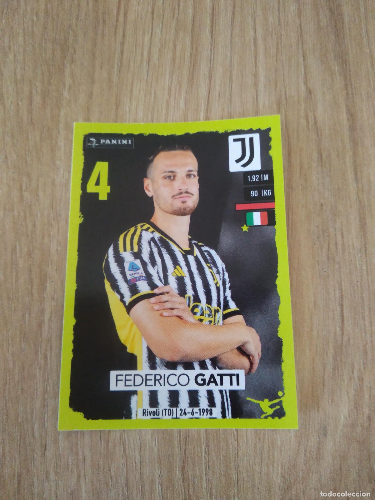 Cromos de f&uacute;tbol: 239 FEDERICO GATTI JUVENTUS TURIN CROMO FUTBOL PANINI LIGA ITALIA 23-24 CALCIATORI 2023-2024