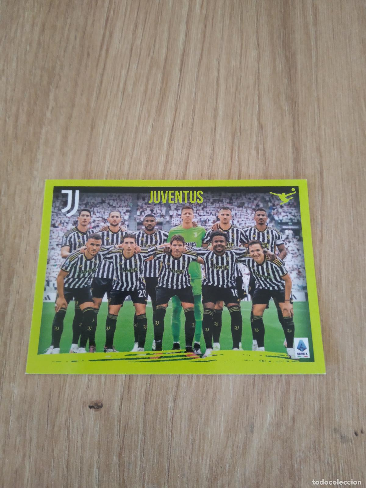 Cromos de f&uacute;tbol: 240 EQUIPO PLANTILLA JUVENTUS TURIN CROMO FUTBOL PANINI LIGA ITALIA 23-24 CALCIATORI 2023-2024