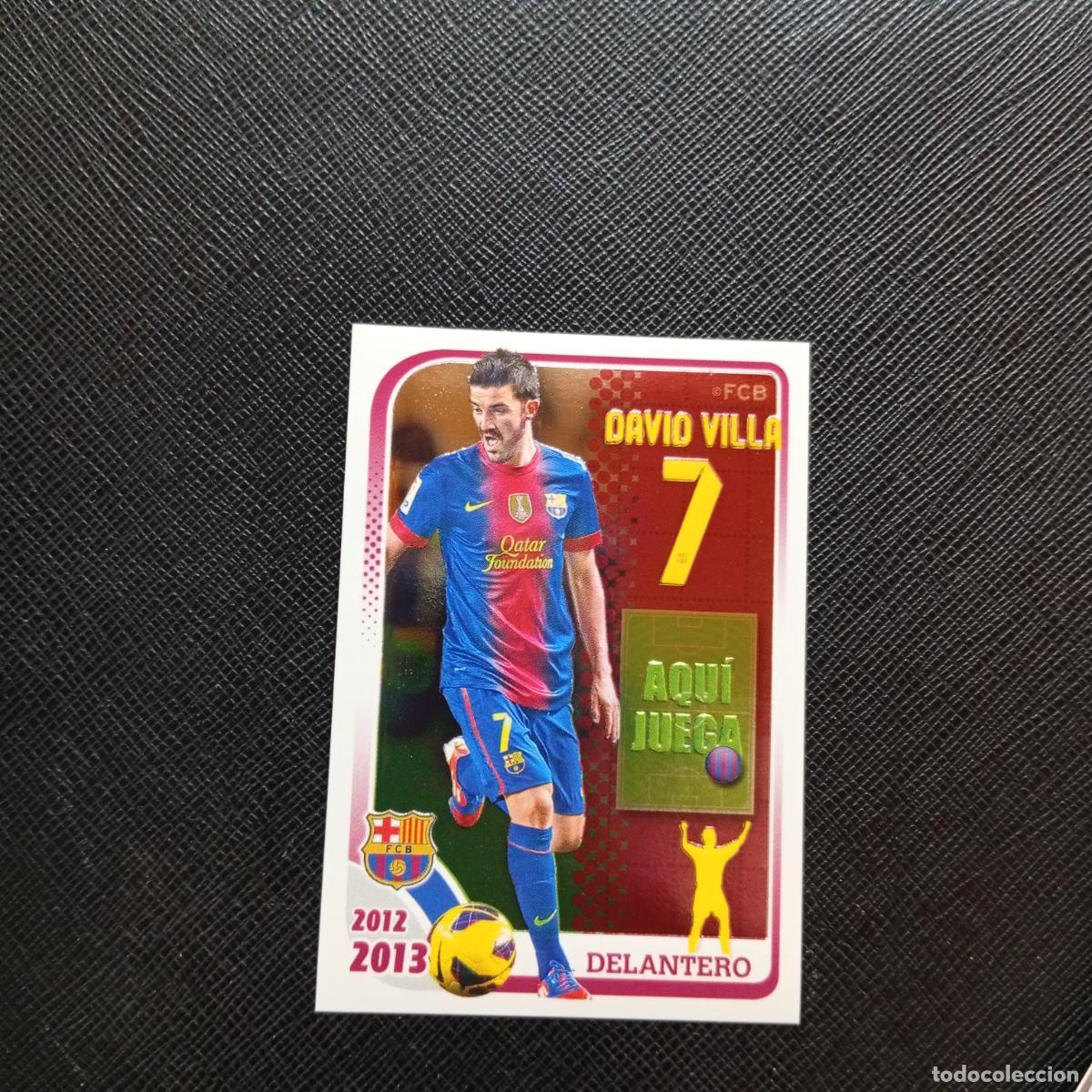 Cromos de f&uacute;tbol: 150 VILLA BARCELONA PANINI COLECCION OFICIAL 2013 2013 12 13 - SIN PEGAR - A152 PG172