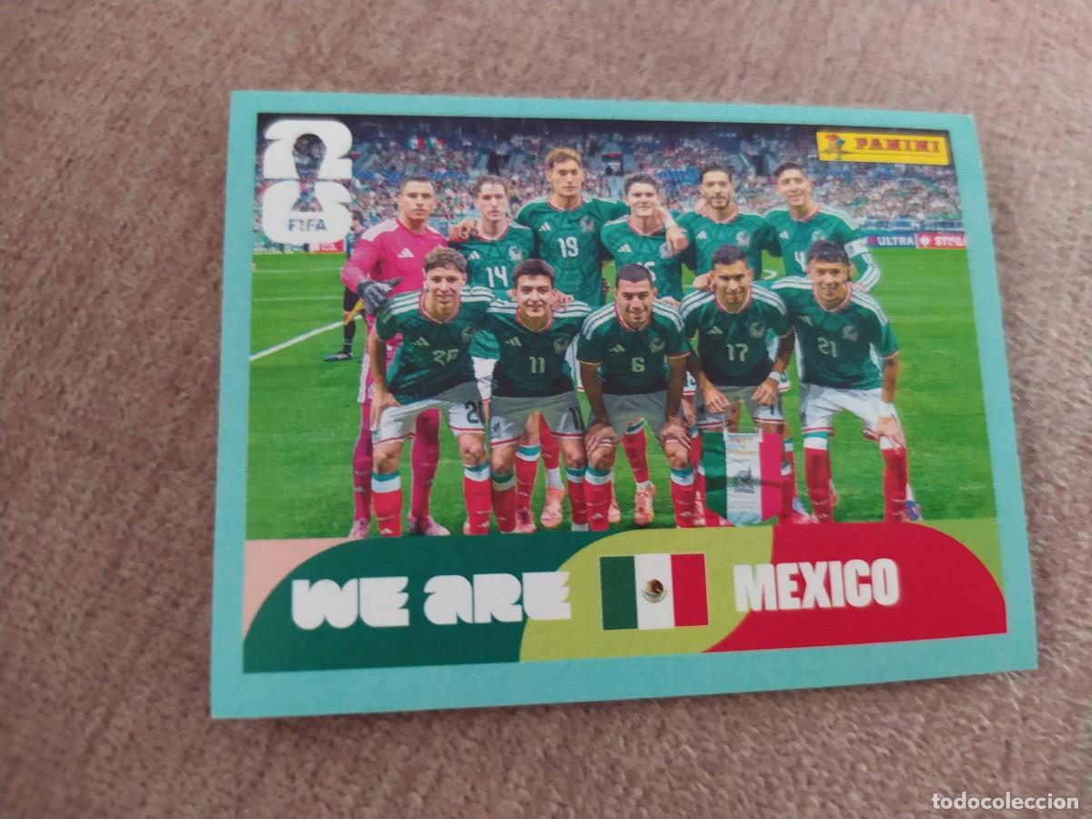 Cromos de f&uacute;tbol: MEX 13 EQUIPO M&eacute;xico M&eacute;jico Mundial 2026 Panini