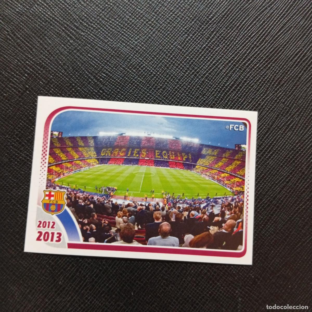 Cromos de f&uacute;tbol: 9 CAMP NOU BARCELONA PANINI COLECCION OFICIAL 2013 2013 12 13 - SIN PEGAR - A152 PG181