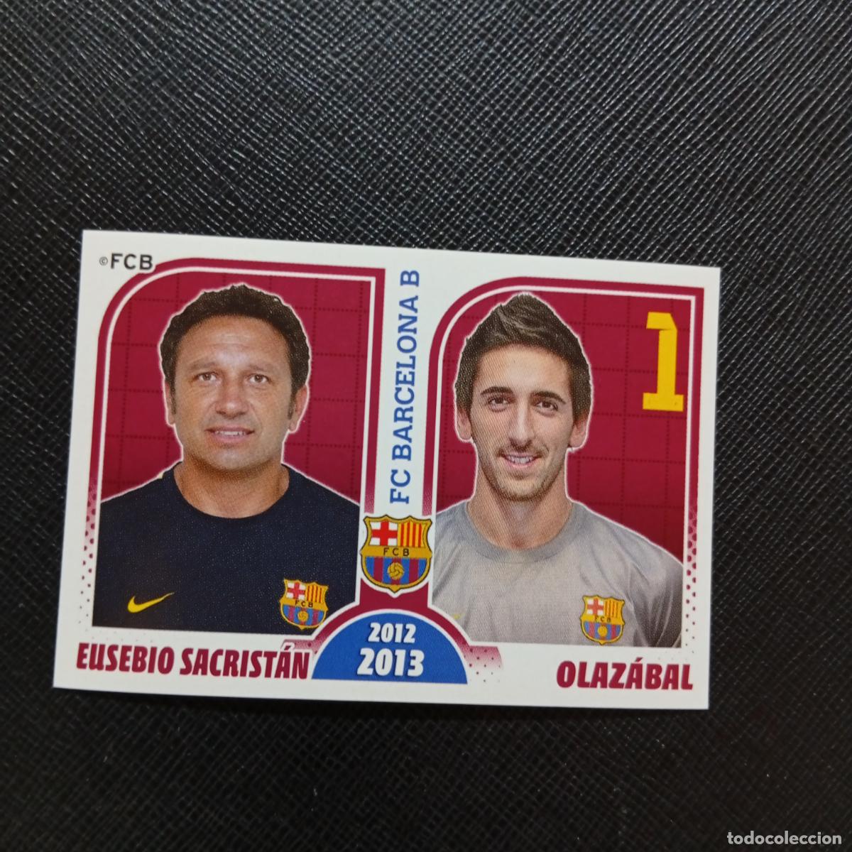 Cromos de f&uacute;tbol: 181 EUSEBIO OLAZABAL BARCELONA PANINI COLECCION OFICIAL 2013 2013 12 13 - SIN PEGAR - A152 PG181