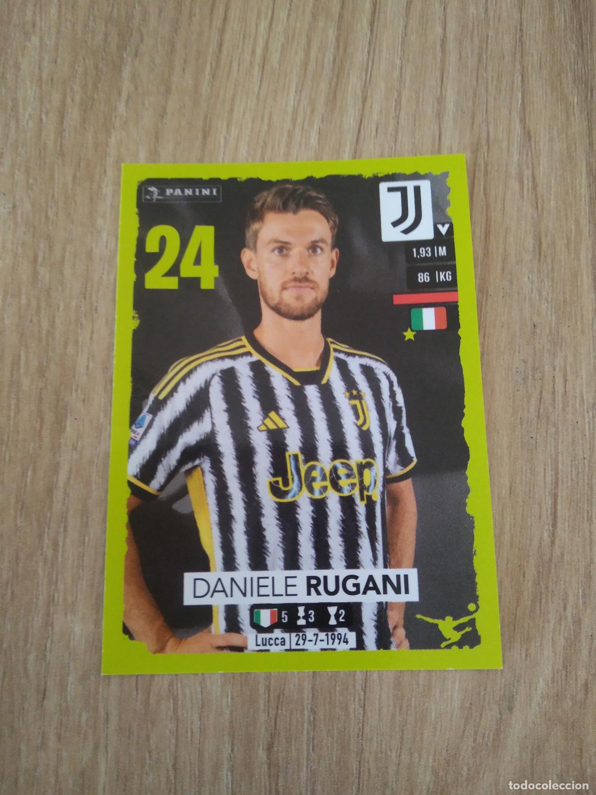 Cromos de f&uacute;tbol: 242 DANIELE RUGANI JUVENTUS TURIN CROMO FUTBOL PANINI LIGA ITALIA 23-24 CALCIATORI 2023-2024