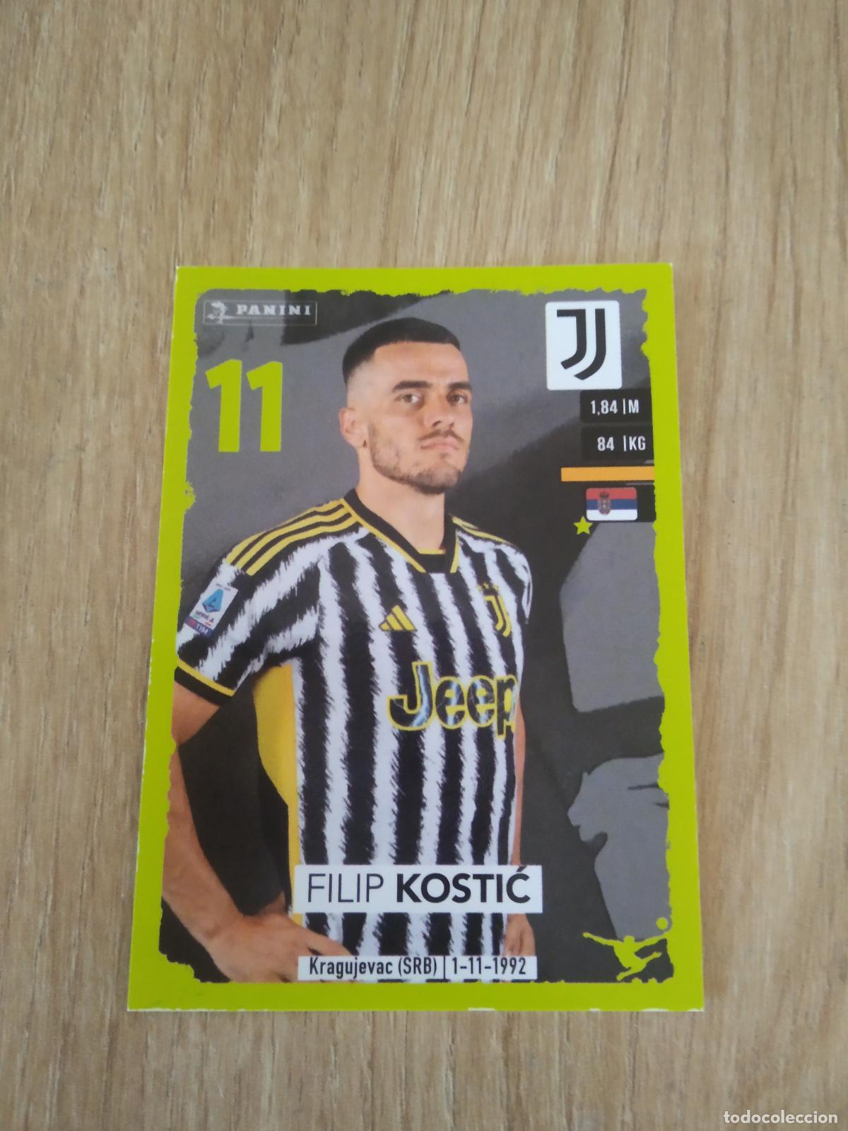 Cromos de f&uacute;tbol: 243 FILIP KOSTIC JUVENTUS TURIN CROMO FUTBOL PANINI LIGA ITALIA 23-24 CALCIATORI 2023-2024