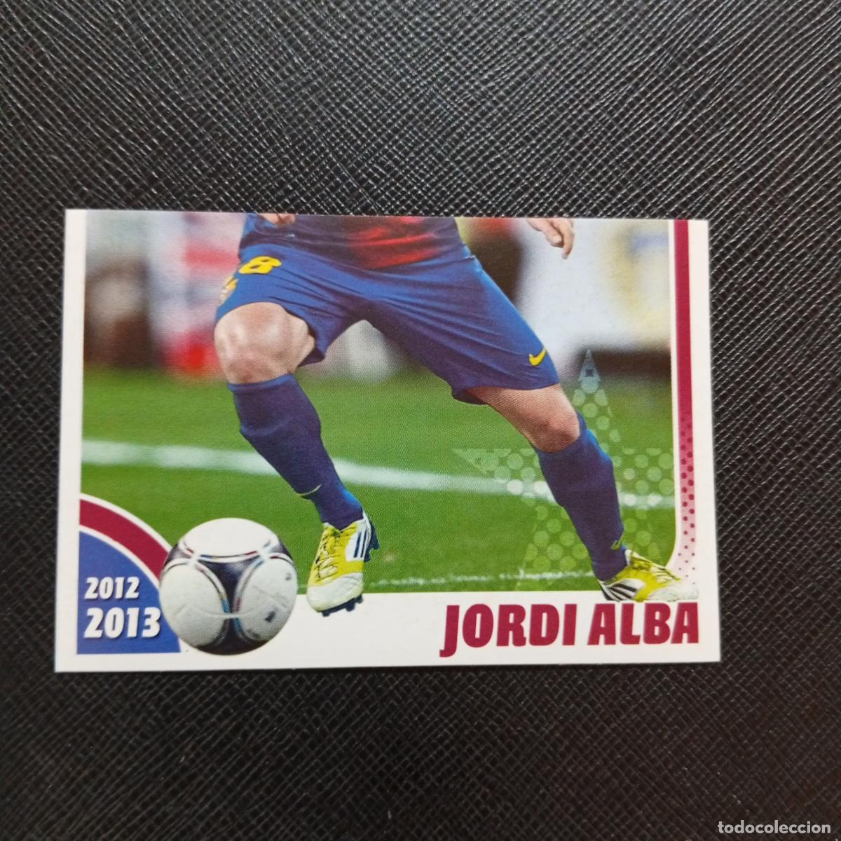 Cromos de f&uacute;tbol: 88 JORDI ALBA BARCELONA PANINI COLECCION OFICIAL 2013 2013 12 13 - SIN PEGAR - A152 PG181