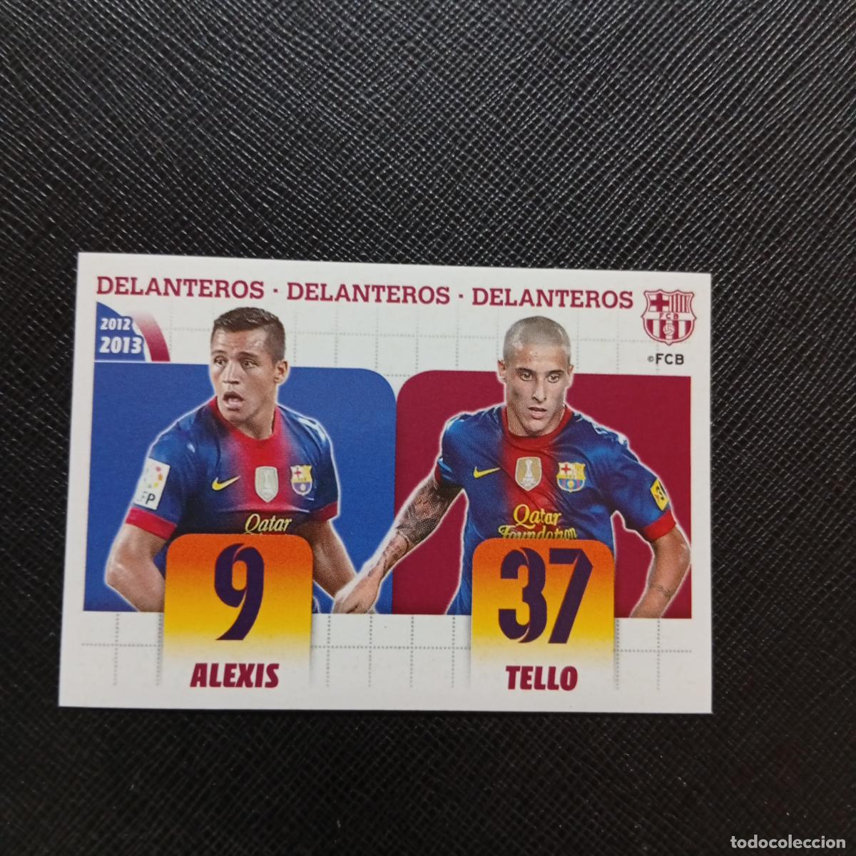 Cromos de f&uacute;tbol: 23 ALEXIS SANCHEZ TELLO BARCELONA PANINI COLECCION OFICIAL 2013 2013 12 13 - SIN PEGAR - A152 PG181