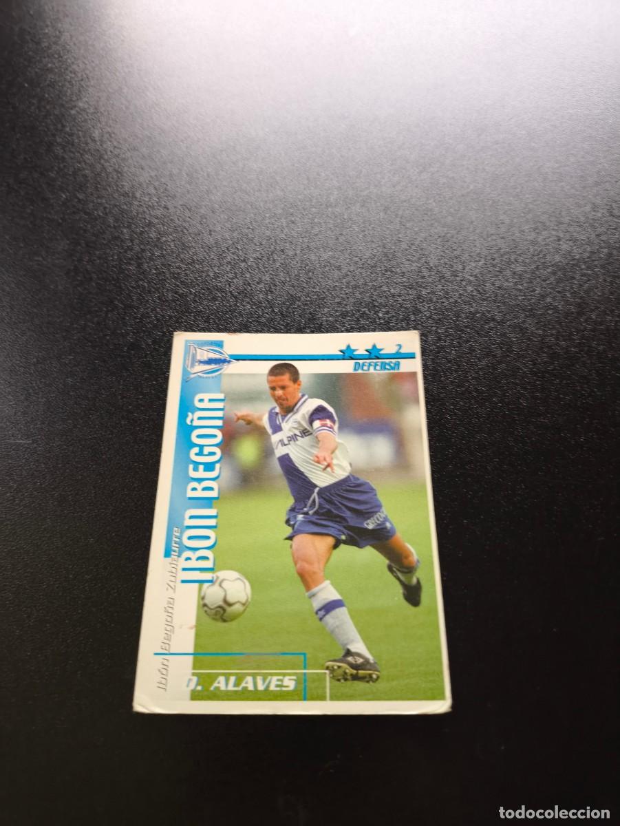 Cromos de f&uacute;tbol: Ibon Bego&ntilde;a ALAVES FUTBOL MATCH TOTAL LIGA 2002 2003 02 03 NO PANINI ESTE ADRENALYN