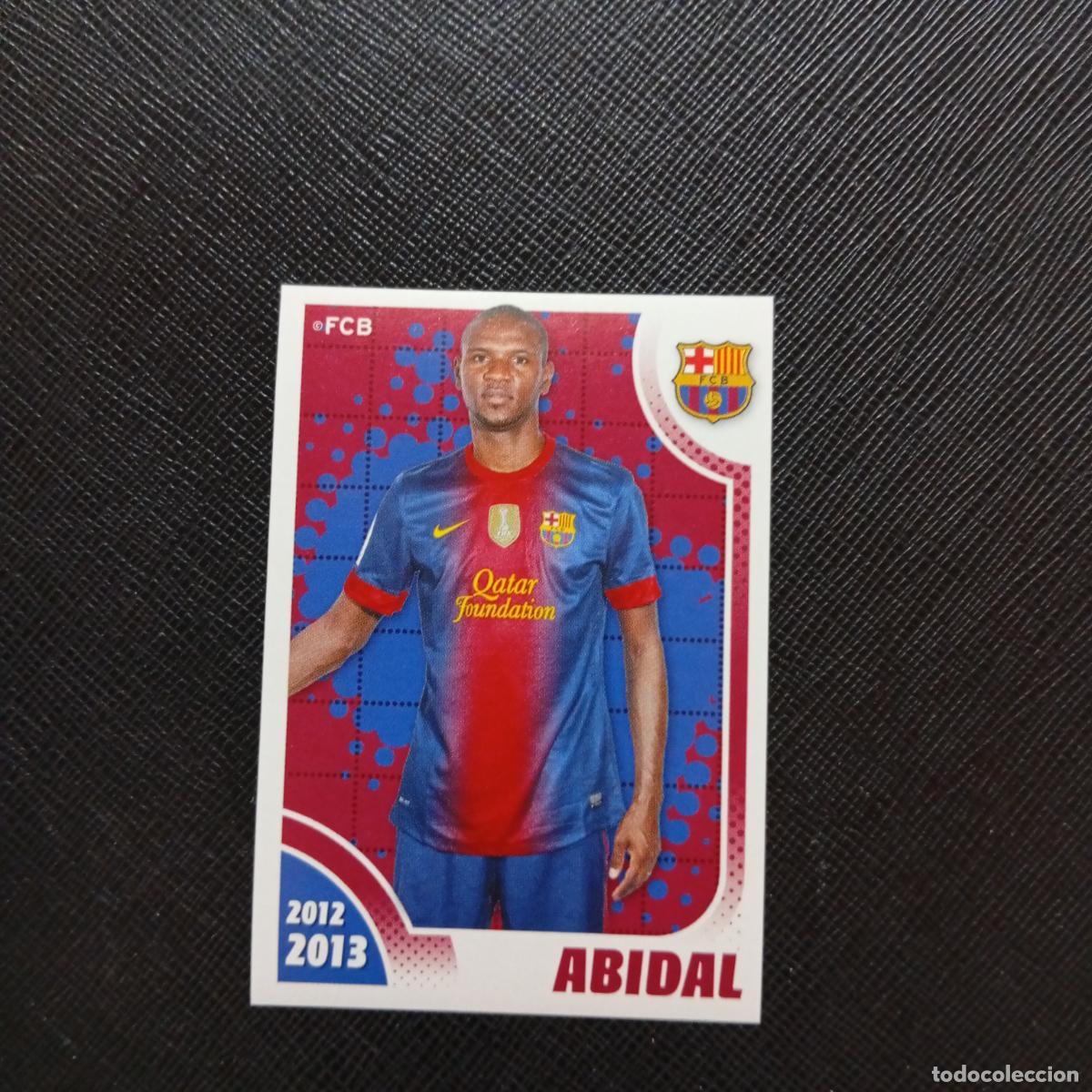 Cromos de f&uacute;tbol: 78 ABIDAL BARCELONA PANINI COLECCION OFICIAL 2013 2013 12 13 - SIN PEGAR - A152 PG190