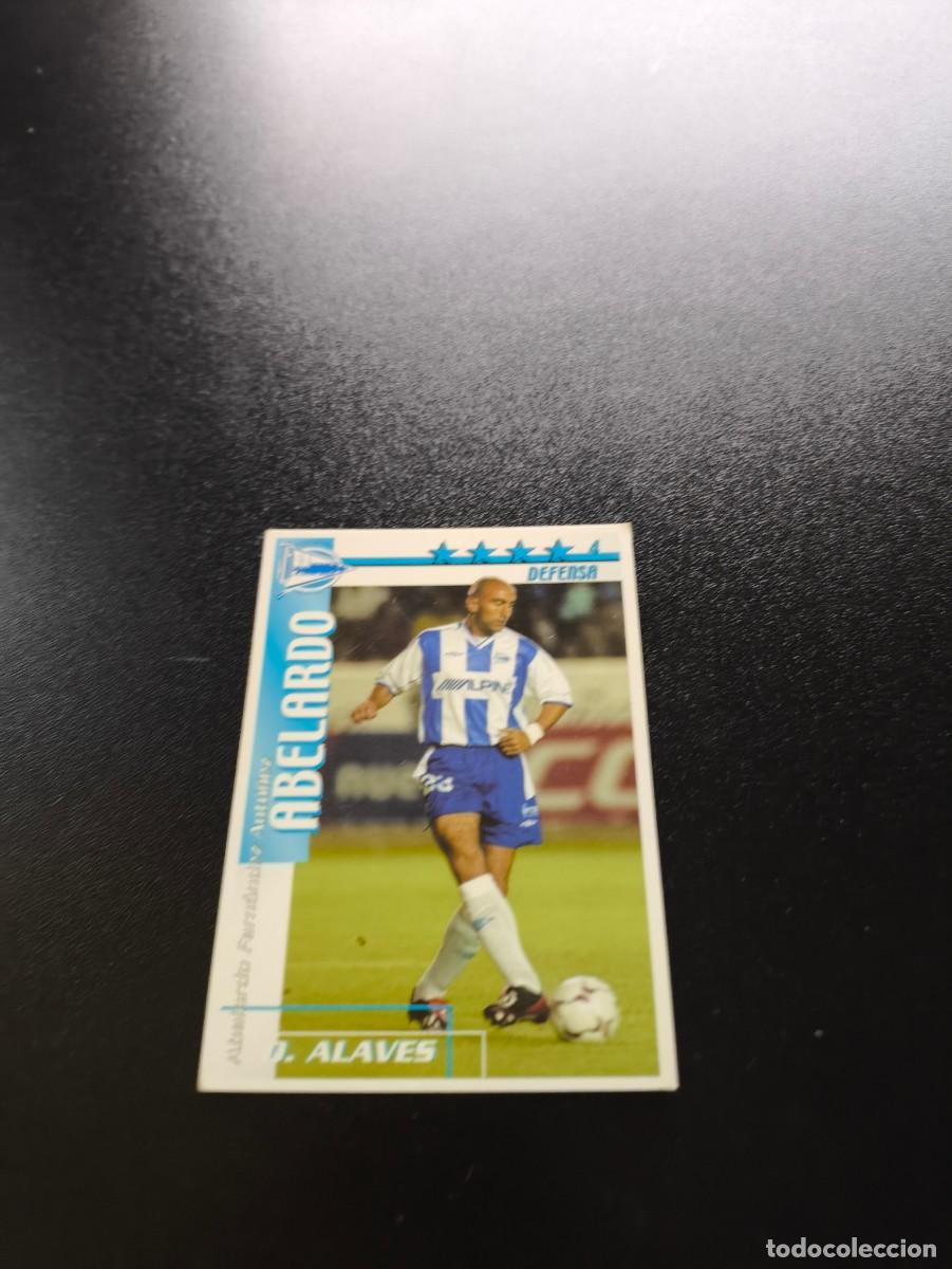 Cromos de f&uacute;tbol: Abelardo ALAVES FUTBOL MATCH TOTAL LIGA 2002 2003 02 03 NO PANINI ESTE ADRENALYN