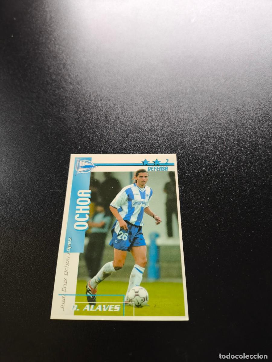 Cromos de f&uacute;tbol: Ochoa ALAVES FUTBOL MATCH TOTAL LIGA 2002 2003 02 03 NO PANINI ESTE ADRENALYN