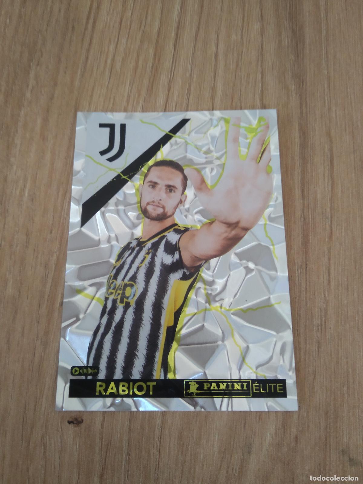 Cromos de f&uacute;tbol: 255 RABIOT JUVENTUS TURIN CROMO FUTBOL PANINI LIGA ITALIA 23-24 CALCIATORI 2023-2024