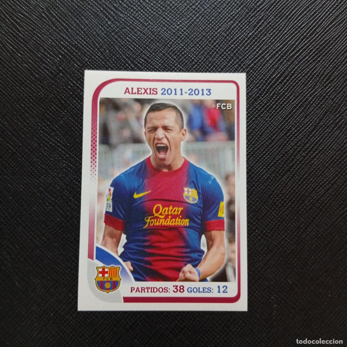 Cromos de f&uacute;tbol: 137 ALEXIS SANCHEZ BARCELONA PANINI COLECCION OFICIAL 2013 2013 12 13 - SIN PEGAR - A152 PG190