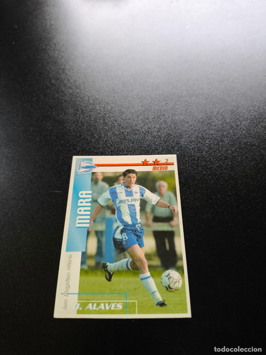 Cromos de f&uacute;tbol: Mara ALAVES FUTBOL MATCH TOTAL LIGA 2002 2003 02 03 NO PANINI ESTE ADRENALYN