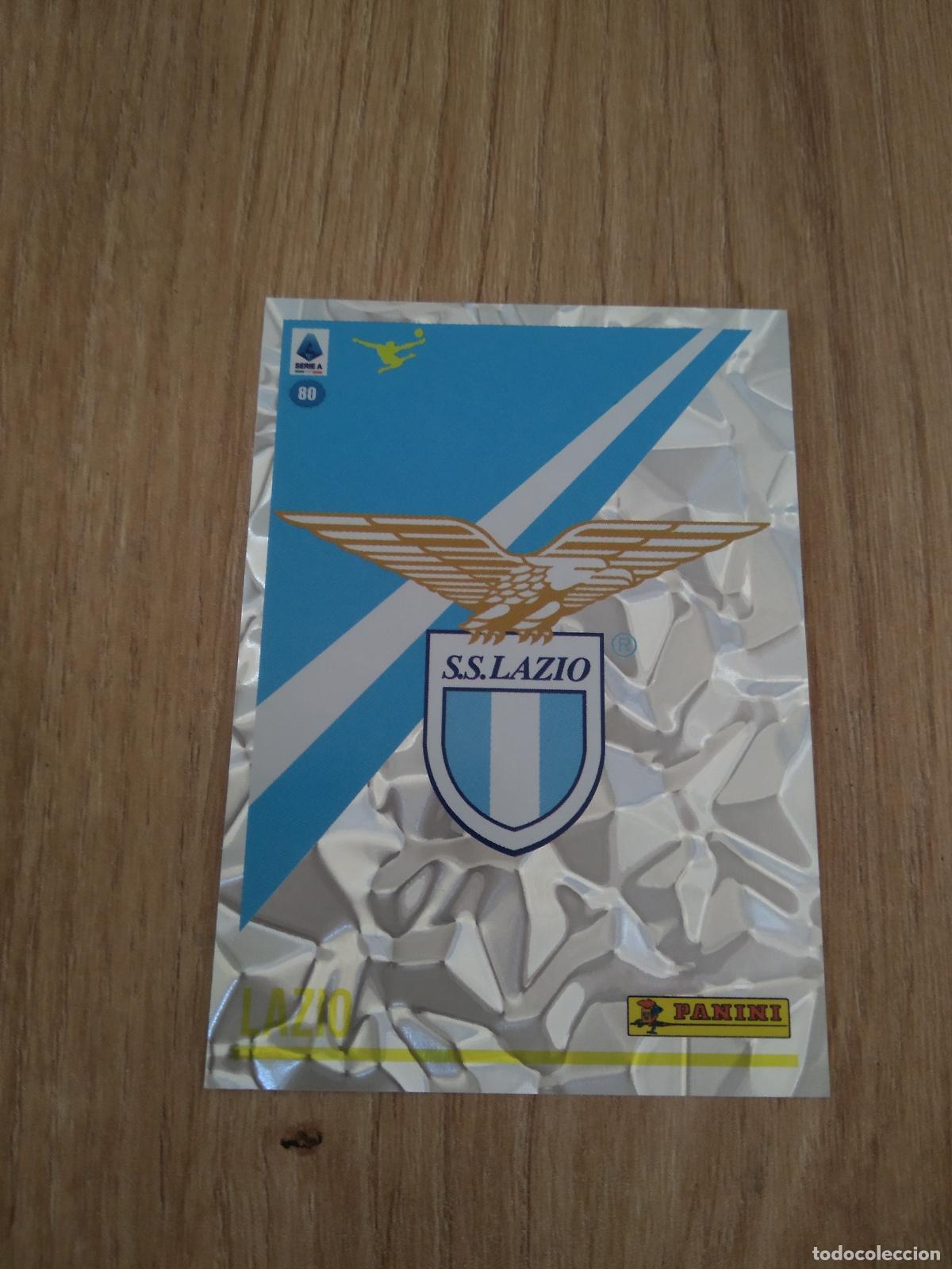 Cromos de f&uacute;tbol: 256 ESCUDO LAZIO CROMO FUTBOL PANINI LIGA ITALIA 23-24 CALCIATORI 2023-2024