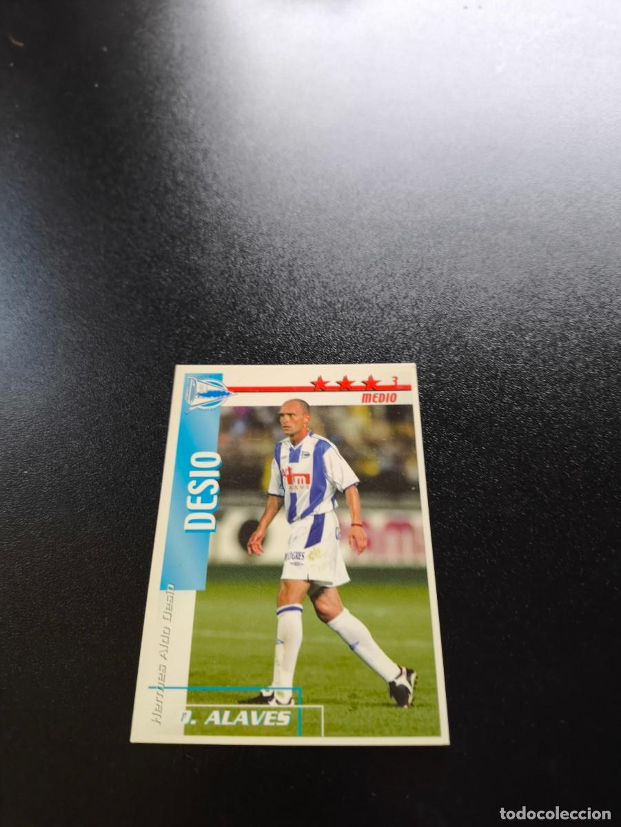 Cartes &agrave; collectionner de Football: Desio ALAVES FUTBOL MATCH TOTAL LIGA 2002 2003 02 03 NO PANINI ESTE ADRENALYN
