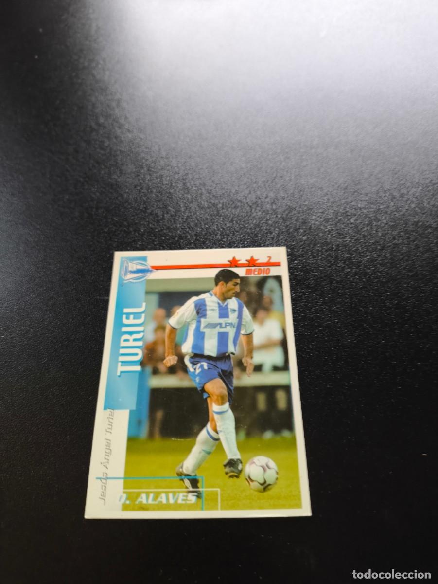Cartes &agrave; collectionner de Football: Turiel ALAVES FUTBOL MATCH TOTAL LIGA 2002 2003 02 03 NO PANINI ESTE ADRENALYN
