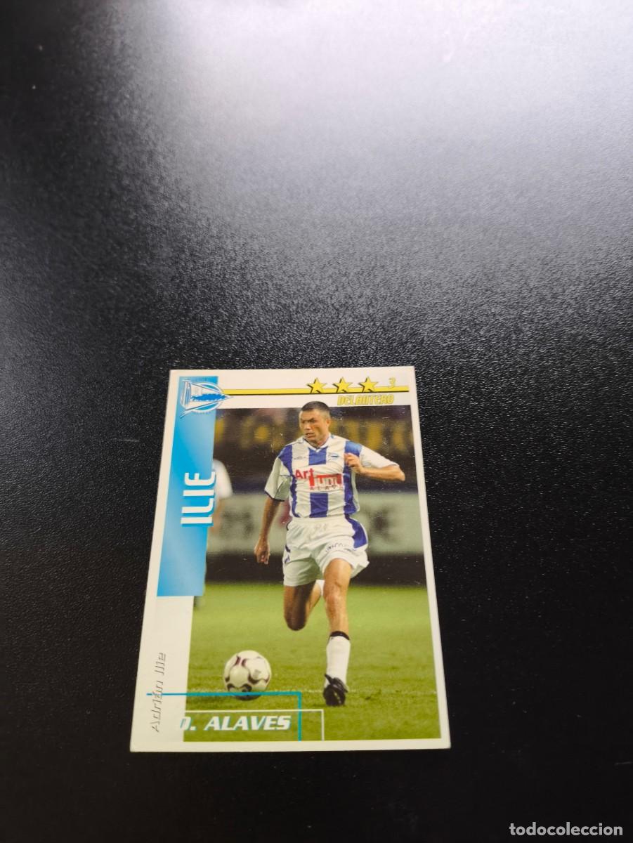 Cartes &agrave; collectionner de Football: Ilie ALAVES FUTBOL MATCH TOTAL LIGA 2002 2003 02 03 NO PANINI ESTE ADRENALYN