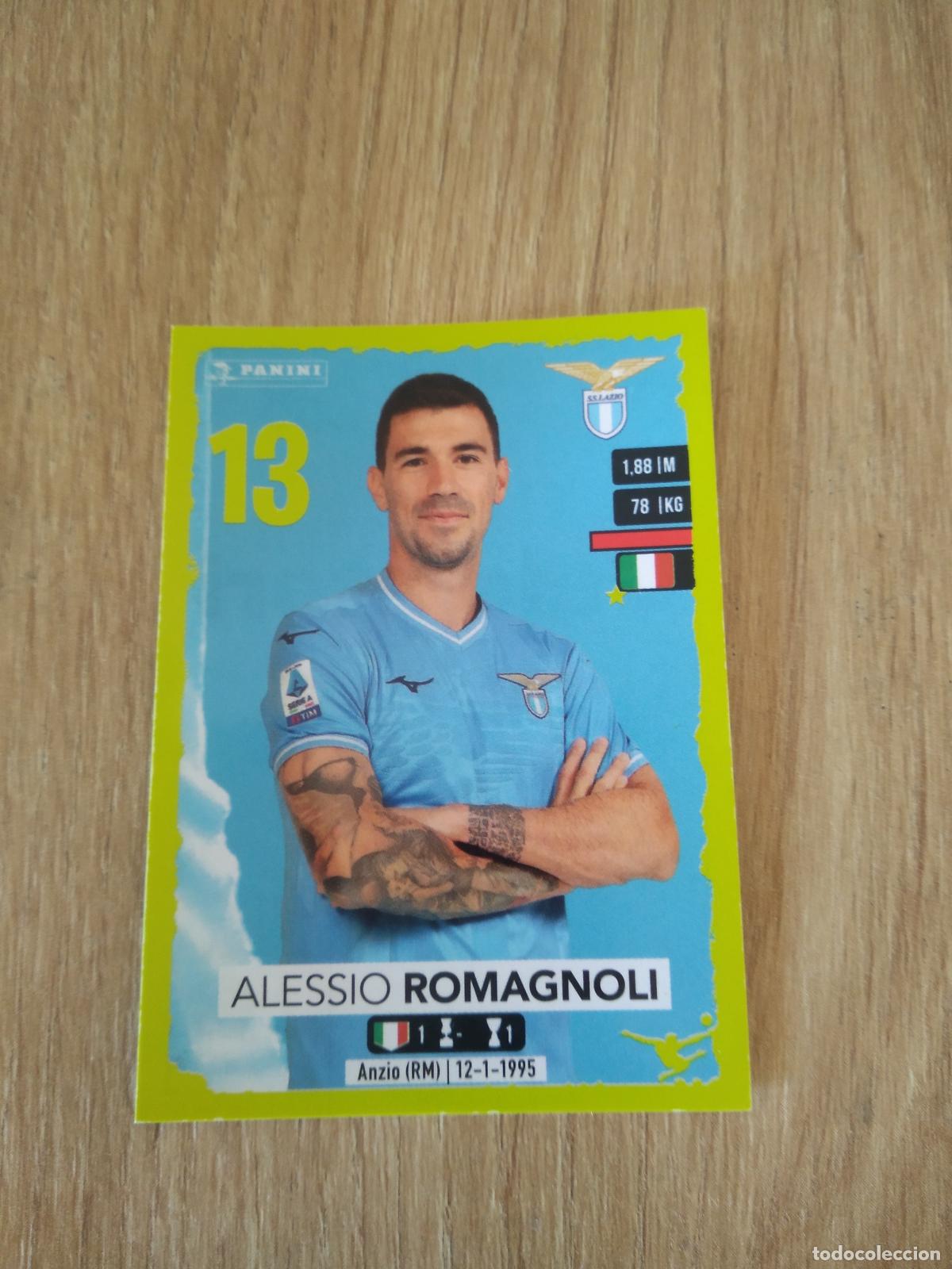 Cartes &agrave; collectionner de Football: 266 ROMAGNOLI LAZIO CROMO FUTBOL PANINI LIGA ITALIA 23-24 CALCIATORI 2023-2024