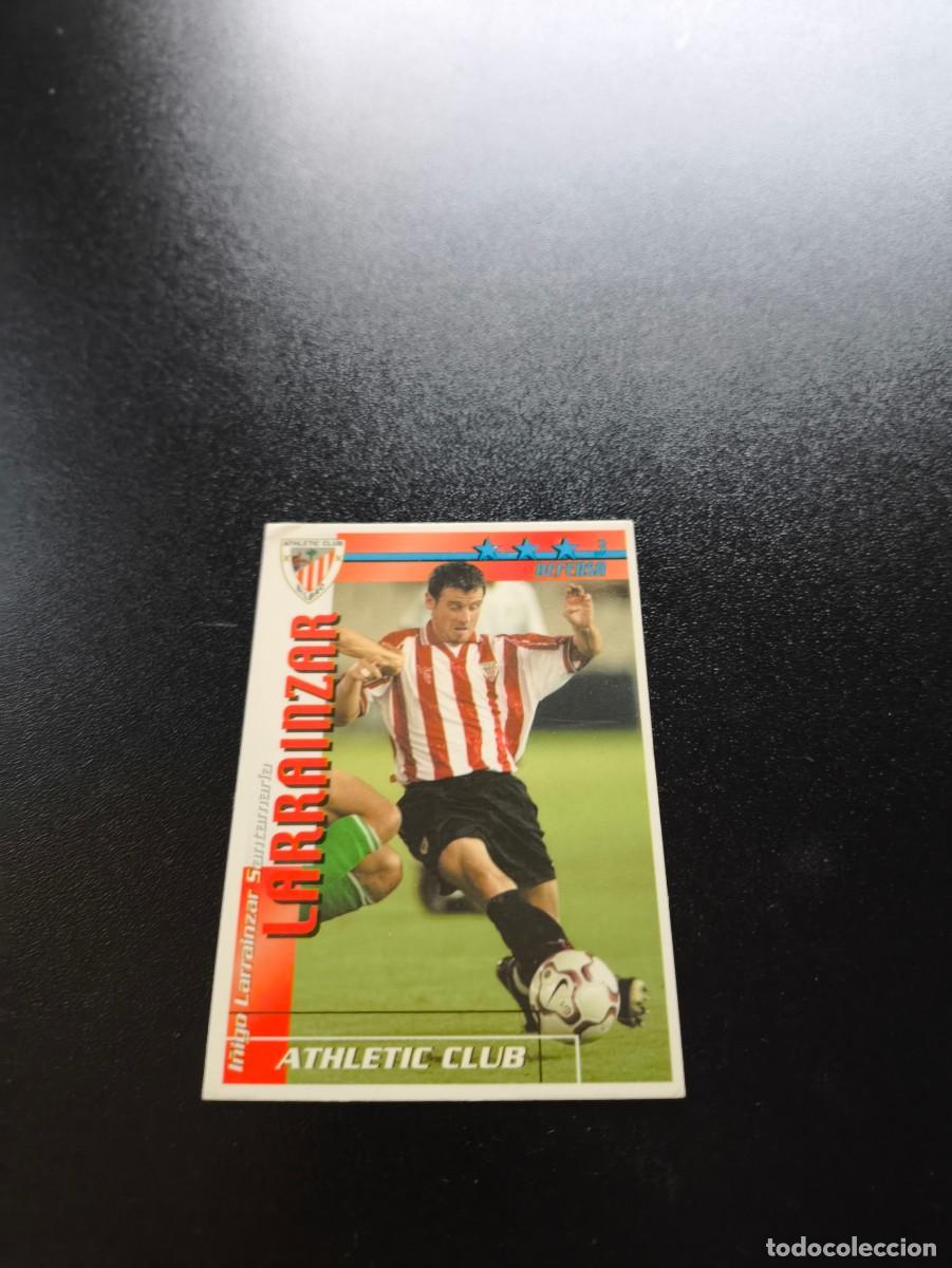 Cromos de Futebol: Larrainzar ATHLETIC DE BILBAO FUTBOL MATCH TOTAL LIGA 2002 2003 02 03 NO PANINI ESTE ADRENALYN