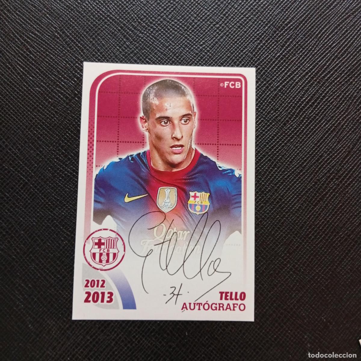 Football Stickers: 140 TELLO BARCELONA PANINI COLECCION OFICIAL 2013 2013 12 13 - SIN PEGAR - A152 PG199