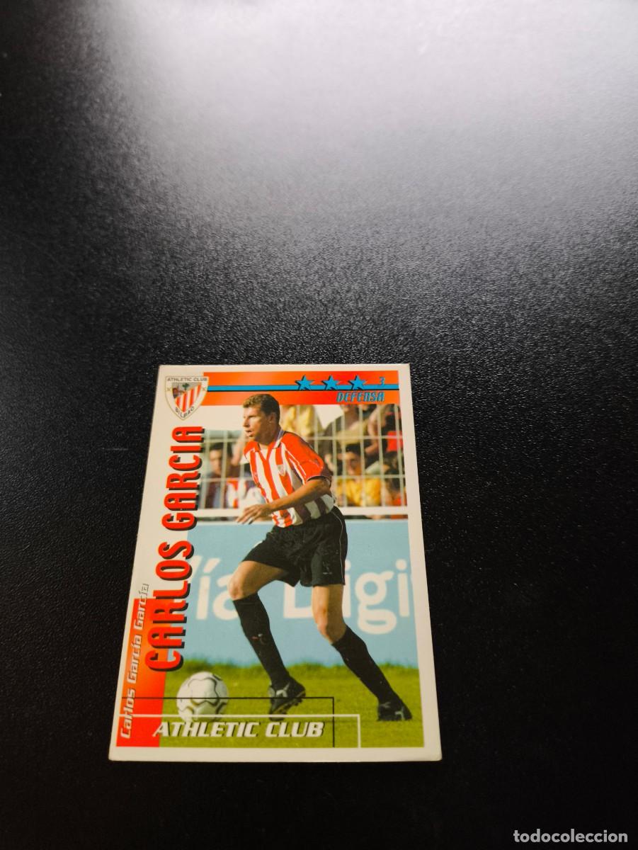 Cromos de f&uacute;tbol: Carlos Garc&iacute;a ATHLETIC DE BILBAO FUTBOL MATCH TOTAL LIGA 2002 2003 02 03 NO PANINI ESTE ADRENALYN